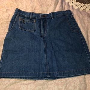 Denim skirt